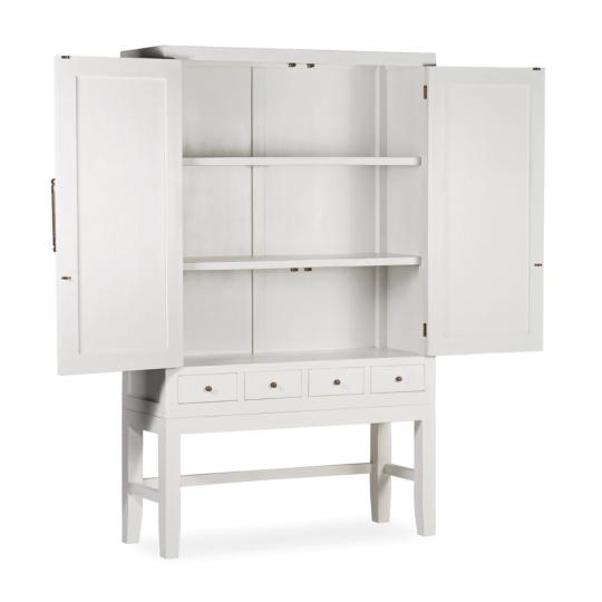 feher elegans country polcos zarhato fa szekreny italos barszekreny mediterran klasszikus nappali konyvesszekreny design szogletes bar otthon balaton lakberendezes vintage butorok lameridiana lakberendezesi bolt.jpg